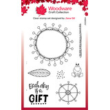 Woodware Petal Doodles It's A Gift Clear Stamps (JGS864) (OUTLET)