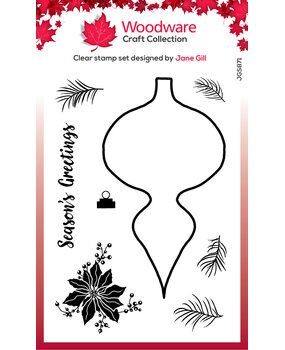 Woodware Paintable Shapes Fancy Drop Clear Stamps (JGS871) (OUTLET) Woodware Paintable Shapes Fancy Drop Clear Stamps (JGS871) (OUTLET)