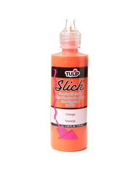 Tulip Slick Dimensional Fabric Paint Orange 4 fl oz (41409) (OUTLET) Tulip Slick Dimensional Fabric Paint Orange 4 fl oz (41409) (OUTLET)