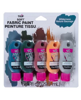 Tulip Matte Brush-On Soft Fabric Paint Wilderness 5x1 fl oz (46054) (OUTLET) Tulip Matte Brush-On Soft Fabric Paint Wilderness 5x1 fl oz (46054) (OUTLET)