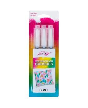 Tulip Tie-Dye Watercolor Brushes (3pcs) (47300) (OUTLET) Tulip Tie-Dye Watercolor Brushes (3pcs) (47300) (OUTLET)