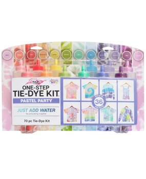 Tulip One-Step Tie-Dye Kit Pastel Party (12pcs) (47894) (OUTLET) Tulip One-Step Tie-Dye Kit Pastel Party (12pcs) (47894) (OUTLET)