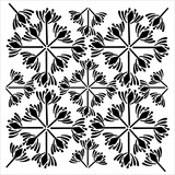 The Crafter's Workshop Garden Tile 6x6 Inch Stencil (TCW943s) (OUTLET)