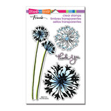 Stampendous! Agapanthus Thank You Clear Stamps (SSC1111) (OUTLET)