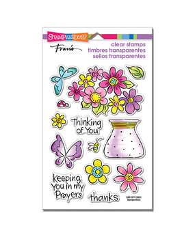 Stampendous! Pop Bouquet Perfectly Clear Stamps (SSC1377) (OUTLET) Stampendous! Pop Bouquet Perfectly Clear Stamps (SSC1377) (OUTLET)