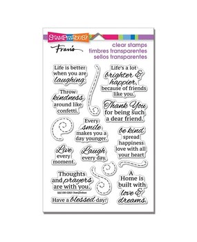Stampendous! Laugh Every Day Perfectly Clear Stamps (SSC1393) (OUTLET) Stampendous! Laugh Every Day Perfectly Clear Stamps (SSC1393) (OUTLET)