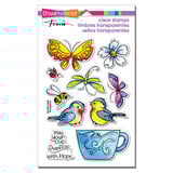 Stampendous! Winged Cup Perfectly Clear Stamps (SSC2023) (OUTLET)