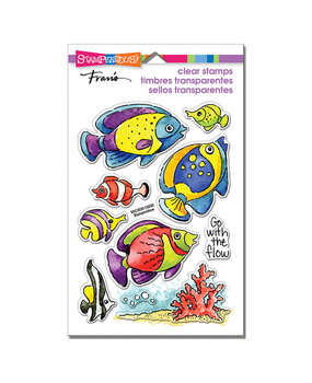 Stampendous! Go Fish Perfectly Clear Stamps (SSC2029) (OUTLET) Stampendous! Go Fish Perfectly Clear Stamps (SSC2029) (OUTLET)