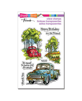 Stampendous! Truck Friends Perfectly Clear Stamps (SSC2032) (OUTLET) Stampendous! Truck Friends Perfectly Clear Stamps (SSC2032) (OUTLET)