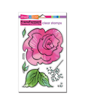 Stampendous! Rose FransFormer Clear Stamps (SSC3010) (OUTLET) Stampendous! Rose FransFormer Clear Stamps (SSC3010) (OUTLET)
