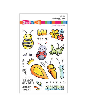 Stampendous! Bees FransFormer Clear Stamps (STP-174) (OUTLET) Stampendous! Bees FransFormer Clear Stamps (STP-174) (OUTLET)