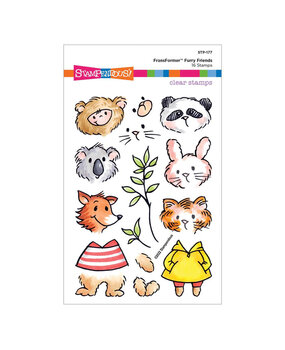 Stampendous! Furry Friends FransFormer Clear Stamps (STP-177) (OUTLET) Stampendous! Furry Friends FransFormer Clear Stamps (STP-177) (OUTLET)
