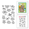 Stampendous! Kitty Hugs Faces and Sentiments Clear Stamps (STP-201) (OUTLET) Stampendous! Kitty Hugs Faces and Sentiments Clear Stamps (STP-201) (OUTLET)