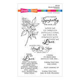 Stampendous! Sincere Sentiments Clear Stamp Set (STP-225) (OUTLET)