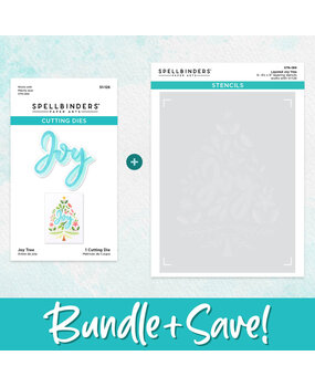 Spellbinders Layered Joy Tree Stencil & Die Bundle (BD-0776) (OUTLET) Spellbinders Layered Joy Tree Stencil & Die Bundle (BD-0776) (OUTLET)