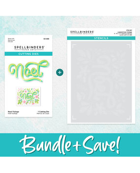 Spellbinders Layered Noel Foliage Stencil & Die Bundle (BD-0777) (OUTLET) Spellbinders Layered Noel Foliage Stencil & Die Bundle (BD-0777) (OUTLET)