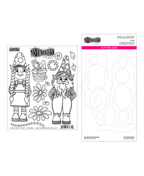 Spellbinders Gnome Sweet Gnome Stamp and Die Bundle (BD-0856) (OUTLET) Spellbinders Gnome Sweet Gnome Stamp and Die Bundle (BD-0856) (OUTLET)