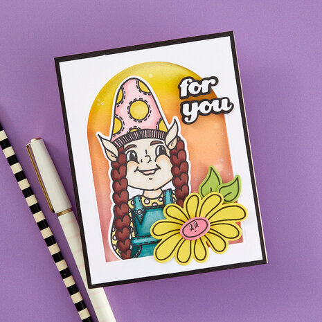Spellbinders Gnome Sweet Gnome Stamp and Die Bundle (BD-0856) (OUTLET) Spellbinders Gnome Sweet Gnome Stamp and Die Bundle (BD-0856) (OUTLET)
