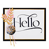 Spellbinders Hello Press Plate (BP-039) (OUTLET)