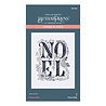 Spellbinders Festive Noel Press Plate (BP-053) (OUTLET)