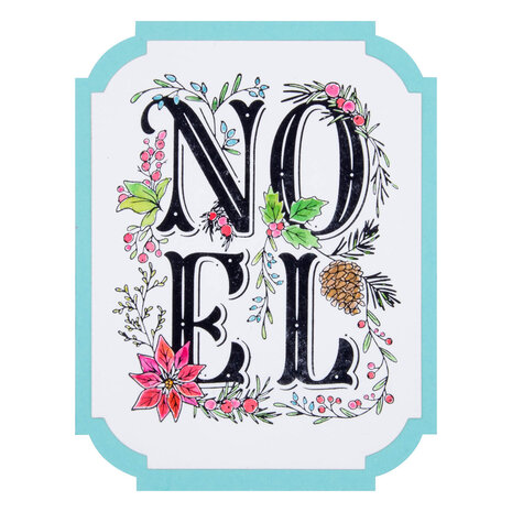 Spellbinders Festive Noel Press Plate (BP-053) (OUTLET)