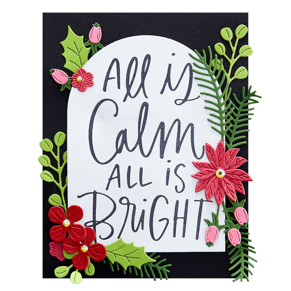 Spellbinders All Is Calm Press Plate (BP-059) (OUTLET) Spellbinders All Is Calm Press Plate (BP-059) (OUTLET)
