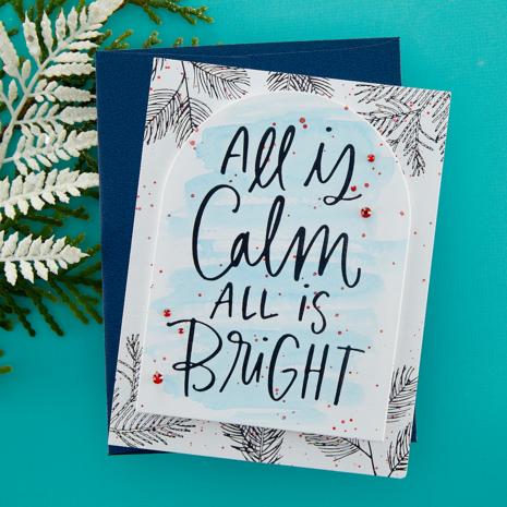 Spellbinders All Is Calm Press Plate (BP-059) (OUTLET) Spellbinders All Is Calm Press Plate (BP-059) (OUTLET)