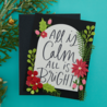 Spellbinders All Is Calm Press Plate (BP-059) (OUTLET) Spellbinders All Is Calm Press Plate (BP-059) (OUTLET)