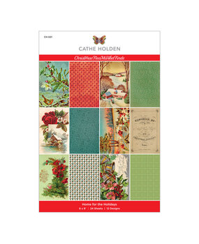 Spellbinders Home for the Holidays 6x9 Inch Paper Pad (CH-021) (OUTLET) Spellbinders Home for the Holidays 6x9 Inch Paper Pad (CH-021) (OUTLET)