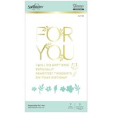 Spellbinders Especially For You Hot Foil Plate (GLP-168) (OUTLET)