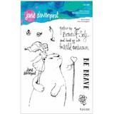 Spellbinders Brave Bear Clear STamps (JDS-049) (OUTLET)