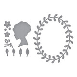 Spellbinders Cameo Etched Dies (S3-410) (OUTLET)