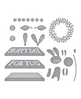 Spellbinders Open House Spring Etched Dies (S4-1181) (OUTLET)