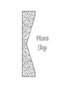 Spellbinders Half Slimline Diamond Etched Dies (S4-1197) (OUTLET)