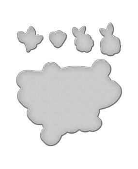 Spellbinders Floral Thank You Etched Dies (S4-1283) (OUTLET)