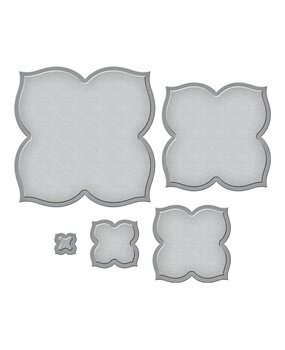 Spellbinders Labels 24 Etched Dies (S4-353) (OUTLET)