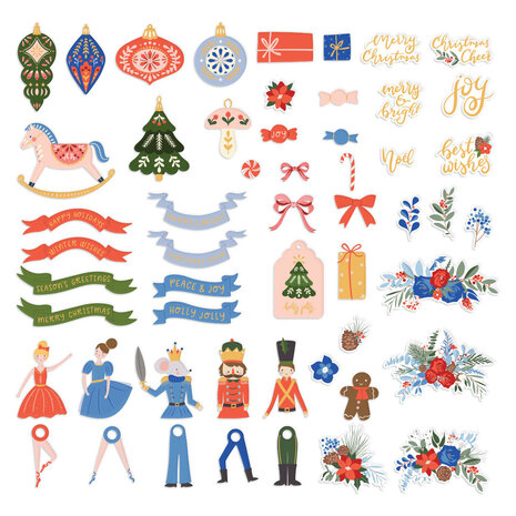 Spellbinders Nutcracker Ballet Printed Die Cuts (SCS-299) (OUTLET) Spellbinders Nutcracker Ballet Printed Die Cuts (SCS-299) (OUTLET)