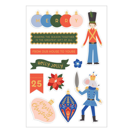 Spellbinders Nutcracker Ballet Chipboard Stickers (SCS-300) (OUTLET) Spellbinders Nutcracker Ballet Chipboard Stickers (SCS-300) (OUTLET)