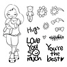 Spellbinders Darling Hugs Clear Stamp (STP-040) (OUTLET) Spellbinders Darling Hugs Clear Stamp (STP-040) (OUTLET)