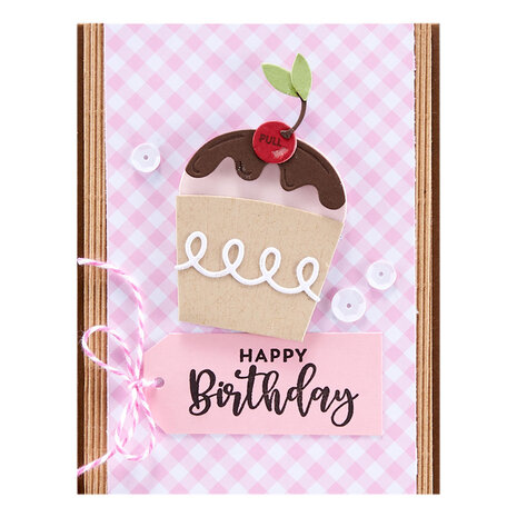 Spellbinders Simple Sentiments Clear Stamp (STP-054) (OUTLET) Spellbinders Simple Sentiments Clear Stamp (STP-054) (OUTLET)