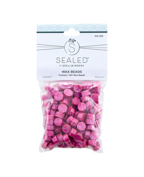Spellbinders Fuchsia Wax Beads (100pcs) (WS-039) (OUTLET) Spellbinders Fuchsia Wax Beads (100pcs) (WS-039) (OUTLET)