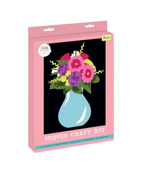 Simply Make Sequin Craft Kit Flowers (DSM 105161) (OUTLET) Simply Make Sequin Craft Kit Flowers (DSM 105161) (OUTLET)