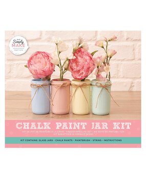 Simply Make Chalk Paint Kit Jar (4pcs) (DSM 105305) (OUTLET) Simply Make Chalk Paint Kit Jar (4pcs) (DSM 105305) (OUTLET)