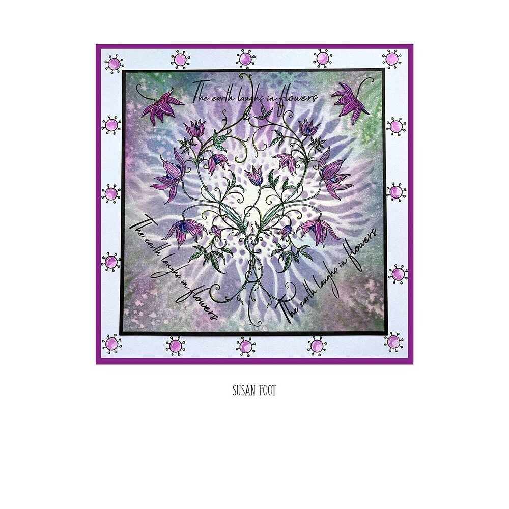Pink Ink Designs Classic Clematis A5 Clear Stamp (PI097) (OUTLET) Pink Ink Designs Classic Clematis A5 Clear Stamp (PI097) (OUTLET)