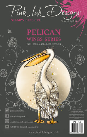 Pink Ink Designs Pelican A5 Clear Stamp (PI164) (OUTLET) Pink Ink Designs Pelican A5 Clear Stamp (PI164) (OUTLET)