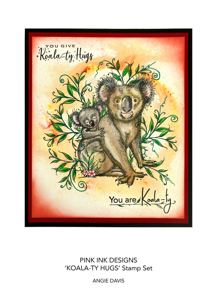 Pink Ink Designs Koala-ty Hugs A5 Clear Stamp (PI166) (OUTLET) Pink Ink Designs Koala-ty Hugs A5 Clear Stamp (PI166) (OUTLET)