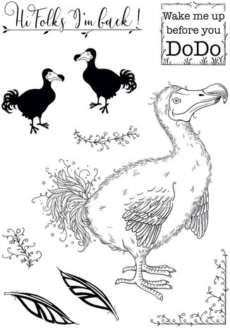 Pink Ink Designs Cookie Dodo A5 Clear Stamp (PI170) (OUTLET) Pink Ink Designs Cookie Dodo A5 Clear Stamp (PI170) (OUTLET)