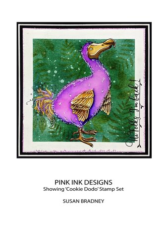 Pink Ink Designs Cookie Dodo A5 Clear Stamp (PI170) (OUTLET) Pink Ink Designs Cookie Dodo A5 Clear Stamp (PI170) (OUTLET)