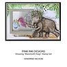 Pink Ink Designs Mammoth Hugs A5 Clear Stamp (PI171) (OUTLET)