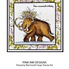Pink Ink Designs Mammoth Hugs A5 Clear Stamp (PI171) (OUTLET)